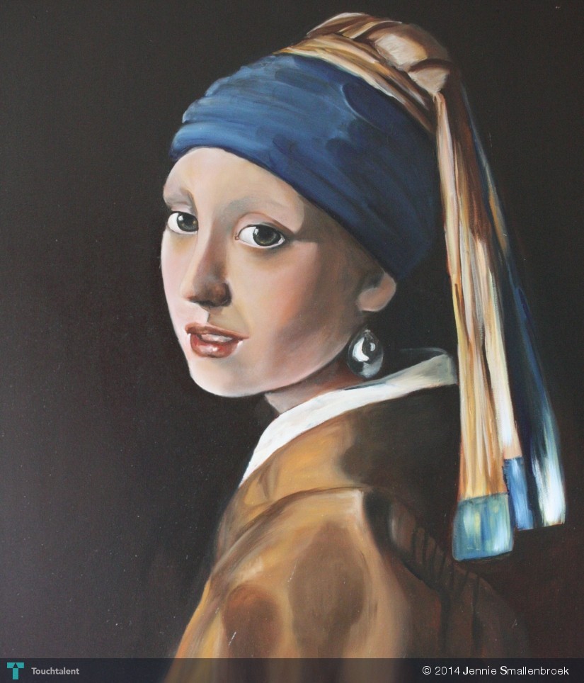 copy of the with the pearl earring by vermeer copy of the with the pearl earring by vermeer