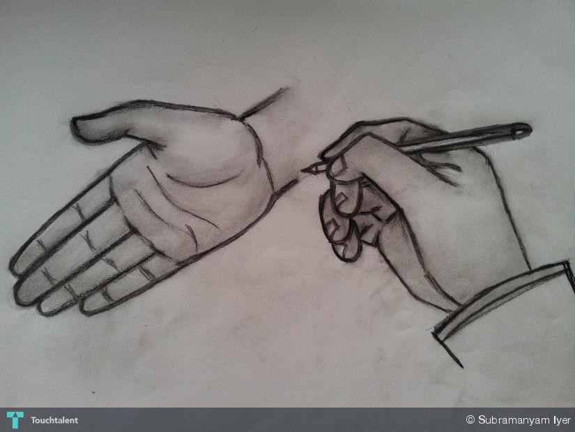 HAND DRAWING hand drawing: