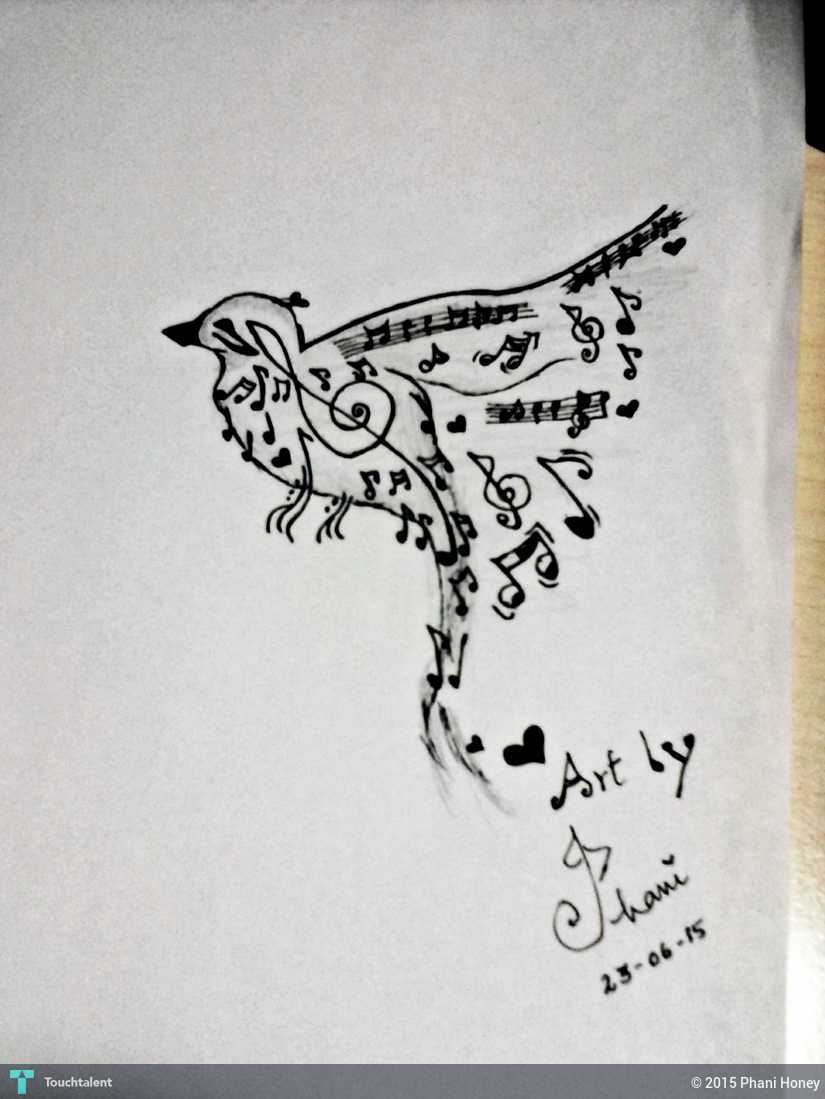 music freedom love sketching phani honey touchtalent music freedom love sketching phani honey touchtalent